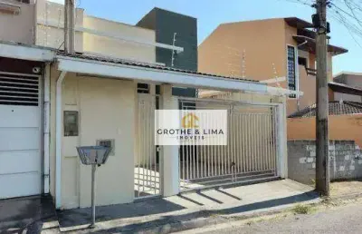 Casa com 3 dormitórios à venda, 111 m² - villa branca - jacareí/sp