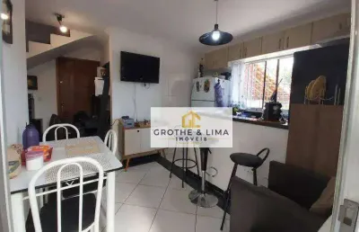 Sobrado com 2 dormitórios à venda, 62 m² - parque industrial - são josé dos campos/sp