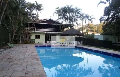 Excelente sobrado com 4 dormitórios à venda, 900 m² por r$ 2.500.000 - caputera - arujá/sp