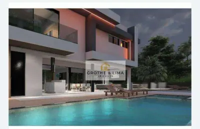Rob - casa com 4 dormitórios, alto padrão, condomínio fechado, são josé dos campos/sp (em construção)