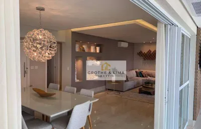 Apartamento com 4 dormitórios à venda, 245 m² por r$ 3.600.000,00 - jardim das colinas - são josé dos campos/sp