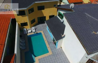 Casa com 5 dormitórios à venda, 380 m² por r$ 850.000,00 - village das flores - caçapava/sp