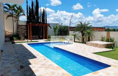 Casa com 4 dormitórios à venda, 500 m² por r$ 2.200.000,00 - residencial santa helena - caçapava/sp