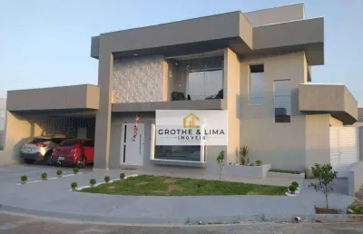 Casa com 3 dormitórios à venda, 253 m² por r$ 1.431.000,00 - condomínio terras do vale - caçapava/sp