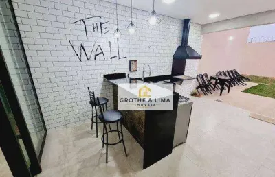 Casa com 3 dormitórios à venda, 163 m²  - residencial jatobá - tremembé/sp
