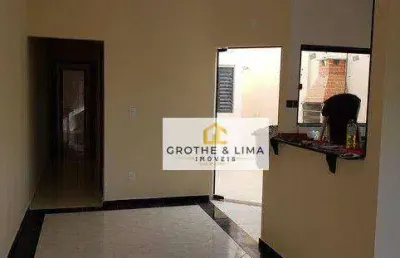 Casa com 2 dormitórios à venda, 70 m² por r$ 285.000,00 - residencial estoril - taubaté/sp
