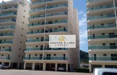 Apartamento com 2 dormitórios 1 suíte à venda, 83 m² - cidade jardim - caraguatatuba/sp