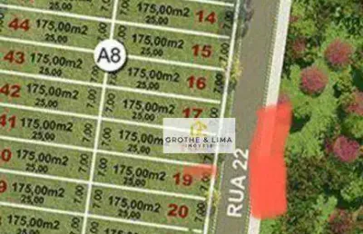 Terreno à venda, 175 m² por r$ 305.000,00 - santa cecilia ii - são josé dos campos/sp