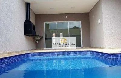 Casa com 3 dormitórios à venda, 98 m²- village das flores - caçapava/sp
