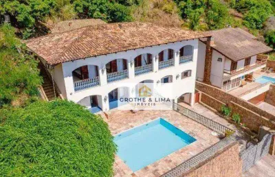 Sobrado com 5 dormitórios, 2 suítes à venda, 1016 m² praia arrastão - são sebastião/sp