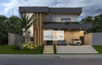 Sobrado com 5 dormitórios à venda, 321 m² - condomínio residencial monaco - são josé dos campos/sp