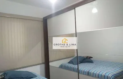 Apartamento com 2 dormitórios à venda, 55 m² por r$ 286.200,00 - são joão - jacareí/sp