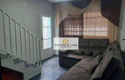 Sobrado com 2 dormitórios à venda, 125 m² por r$ 360.400,00 - parque residencial flamboyant - são josé dos campos/sp
