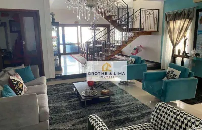 Casa com 4 dormitórios à venda, 400 m² por r$ 2.300.000,00 - jardim altos de santana i - jacareí/sp