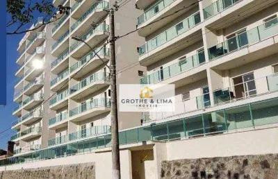 Apartamento com 2 dormitórios à venda, 83 m² por r$ 550.000,00 - cidade jardim - caraguatatuba/sp
