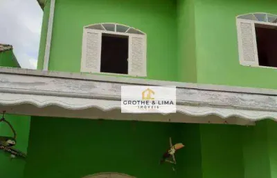 Sobrado com 5 dormitórios à venda, 208 m² por r$ 500.000,00 - borda da mata - caçapava/sp