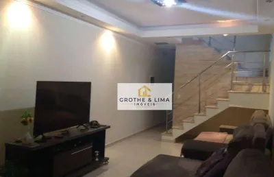 Sobrado com 3 dormitórios à venda, 154 m² por r$ 820.000,00 - jardim das indústrias - são josé dos campos/sp
