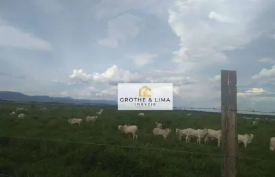 Fazenda topografia plana  à venda, 1742400 m² por r$ 23.000.000 - zona rural - são josé dos campos/sp