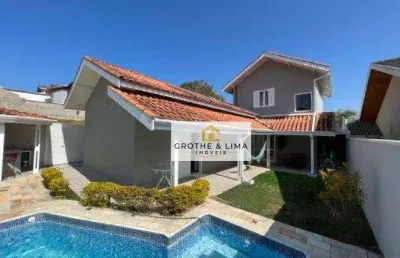Sobrado com 4 dormitórios à venda, 194 m² - condomínio altos da serra i - são josé dos campos/sp