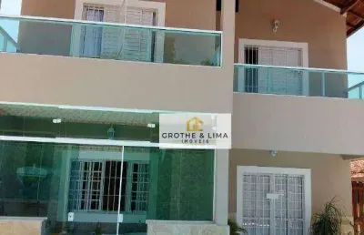 Casa com 5 dormitórios à venda, 315 m² por r$ 1.900.000,00 - indaiá - caraguatatuba/sp