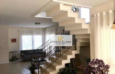 Sobrado com 4 dormitórios à venda, 289 m² por r$ 1.700.000,00 - condomínio terras do vale - caçapava/sp