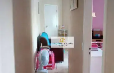 Apartamento com 2 dormitórios à venda, 55 m² por r$ 212.000,00 - conjunto residencial galo branco - são josé dos campos/sp