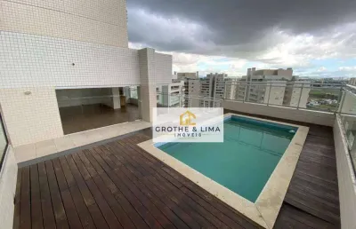 Cobertura com 3 dormitórios, 288 m² - venda por r$ 2.750.000,00 ou aluguel por r$ 12.965,81/mês - vila ema - são josé dos campos/sp