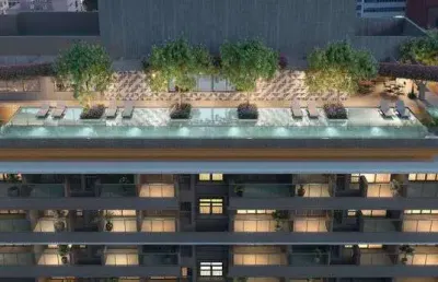 Studio no higienópolis 31 m² - lazer completo no rooftop - ao lado do metrô - altíssimo padrão