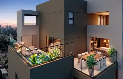 Cobertura duplex 482 m² 5 suítes - piscina privativa - vagas vinculadas - ao lado da berrini