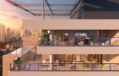Cobertura duplex 385 m² no miolo do klabin - prédio c/ assinatura de escritório internacional - lazer completo