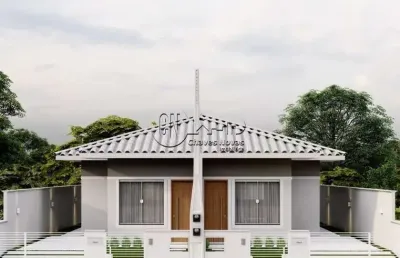Casa com 2 quartos à venda em vila nova, palhoça  por r$ 399.000