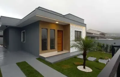 Casa com 3 quartos à venda na bela vista, palhoça  por r$ 585.000