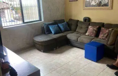 Sobrado com 3 dormitórios à venda por r$ 550.000,00 - pompéia - santos/sp