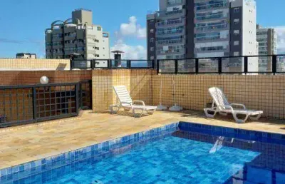 Lindo apartamento com 1 dormitório, com área de lazer  à venda por r$ 480.000 - aparecida - santos/sp