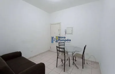 Apartamento com 1 dormitório para alugar por r$ 1.600,02/mês - itararé - são vicente/sp