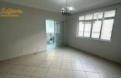 Excelente apartamento com 2 dormitórios à venda, 107 m² por r$ 470.000 - pompéia - santos/sp