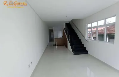 Casa com 3 dormitórios à venda, 150 m² por r$ 1.300.000,00 - embaré - santos/sp
