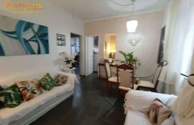 Apartamento com 2 dormitórios à venda, 78 m² por r$ 370.000,00 - aparecida - santos/sp