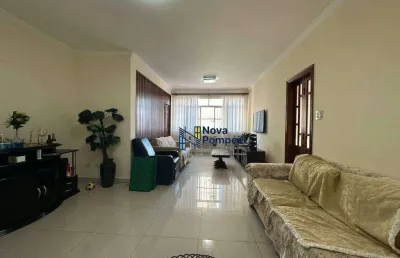 Apartamento com 3 dormitórios para alugar, 106 m² por r$ 4.300,02/mês - pompéia - santos/sp
