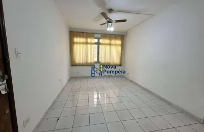 Apartamento com 2 dormitórios para alugar, 85 m² por r$ 2.650,02/mês - boqueirão - santos/sp