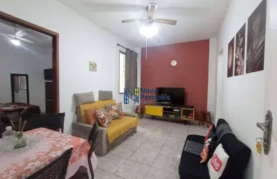 Apartamento com 1 dormitório à venda, 49 m² por r$ 313.000,00 - gonzaga - santos/sp