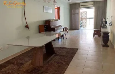 Apartamento com 3 dormitórios para alugar, 134 m² por r$ 6.000,00/mês - pompéia - santos/sp
