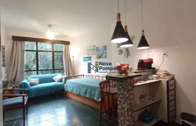 Apartamento com 1 dormitório para alugar, 41 m² por r$ 3.000,02/mês - itararé - são vicente/sp