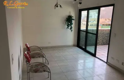 Cobertura com 2 dormitórios à venda por r$ 1.300.000,00 - pompéia - santos/sp