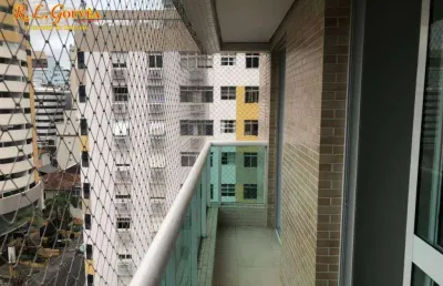 Apartamento com 1 dormitório para alugar, 53 m² por r$ 3.900,02/mês - pompéia - santos/sp