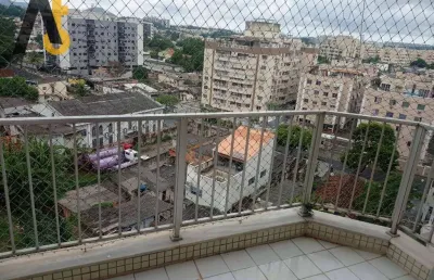 Cobertura com 3 dormitórios à venda, 167 m² por r$ 455.000,00 - taquara - rio de janeiro/rj