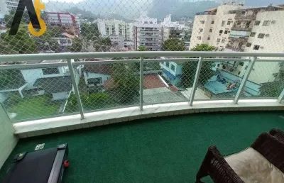 Cobertura com 3 dormitórios à venda, 179 m² por r$ 880.000,00 - jacarepaguá - rio de janeiro/rj