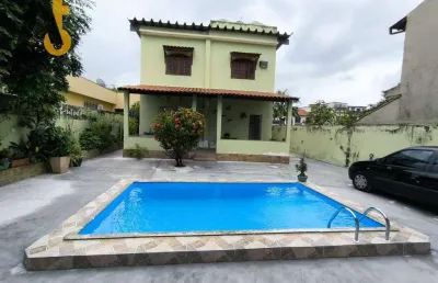 Casa com 3 dormitórios à venda, 299 m² por r$ 700.000,00 - praça seca - rio de janeiro/rj