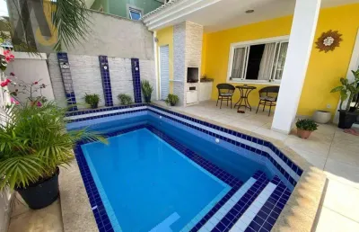 Casa com 4 dormitórios à venda, 233 m² por r$ 1.400.000,00 - pechincha - rio de janeiro/rj