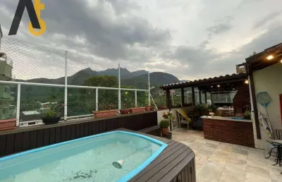 Vendo cobertura lindíssima com 205 metros quadrados no condomínio ville d'or, no anil